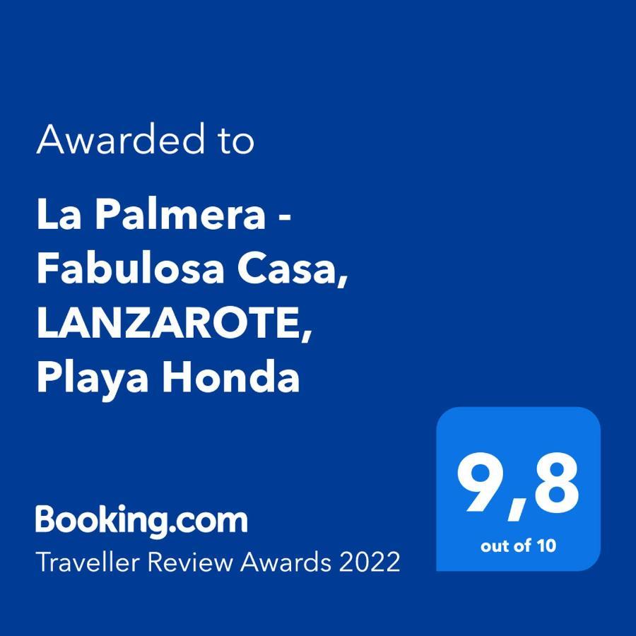 La Palmera - Fabulosa Casa, Lanzarote, Playa Honda بلايا هوندا المظهر الخارجي الصورة